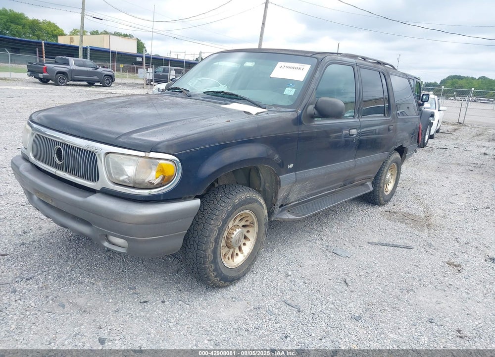 2000 MERCURY MOUNTAINEER VIN: 4M2DU86P6YUJ38777