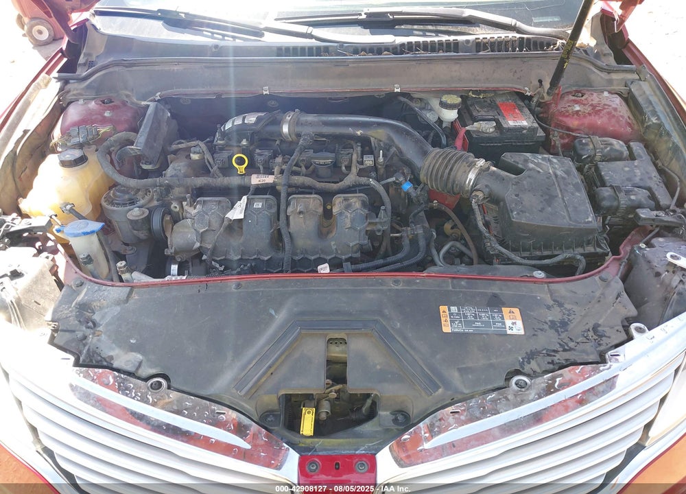 2014 LINCOLN MKZ VIN: 3LN6L2G93ER820643