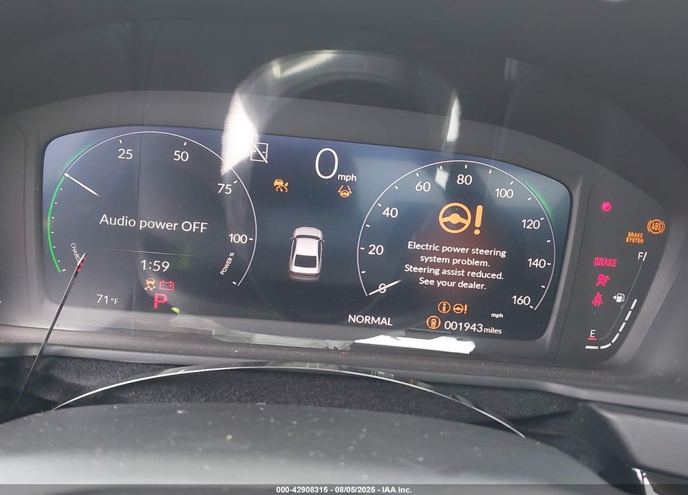 2025 HONDA ACCORD VIN: 1HGCY2F89SA032717