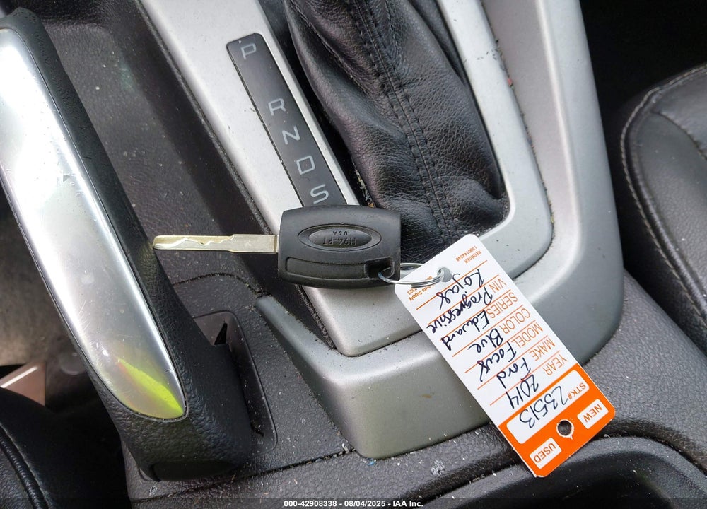 2014 FORD FOCUS VIN: 1FADP3F23EL168413