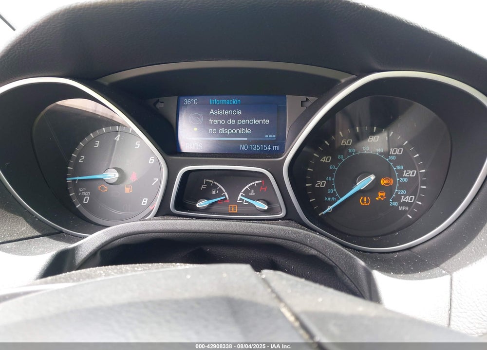 2014 FORD FOCUS VIN: 1FADP3F23EL168413