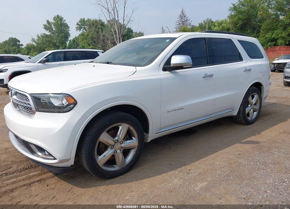 2017 DODGE DURANGO CITADEL ANODIZED PLATINUM AWD VIN: 1C4RDJEG9HC763037
