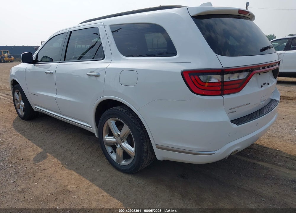 2017 DODGE DURANGO CITADEL ANODIZED PLATINUM AWD VIN: 1C4RDJEG9HC763037