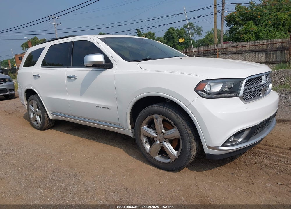 2017 DODGE DURANGO CITADEL ANODIZED PLATINUM AWD VIN: 1C4RDJEG9HC763037