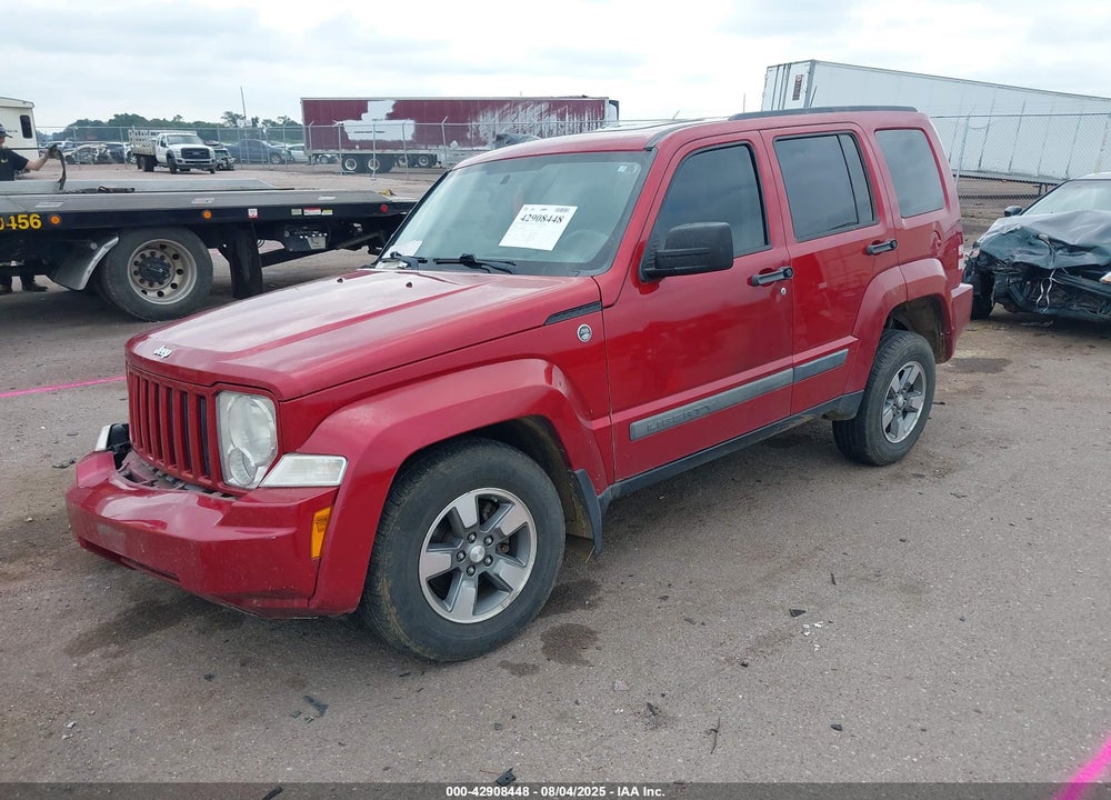 2008 JEEP LIBERTY VIN: 1J8GN28K28W224616
