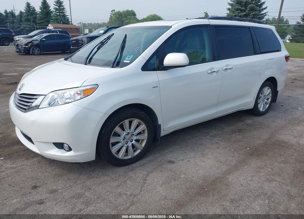 2017 TOYOTA SIENNA XLE 7 PASSENGER VIN: 5TDDZ3DC3HS155065