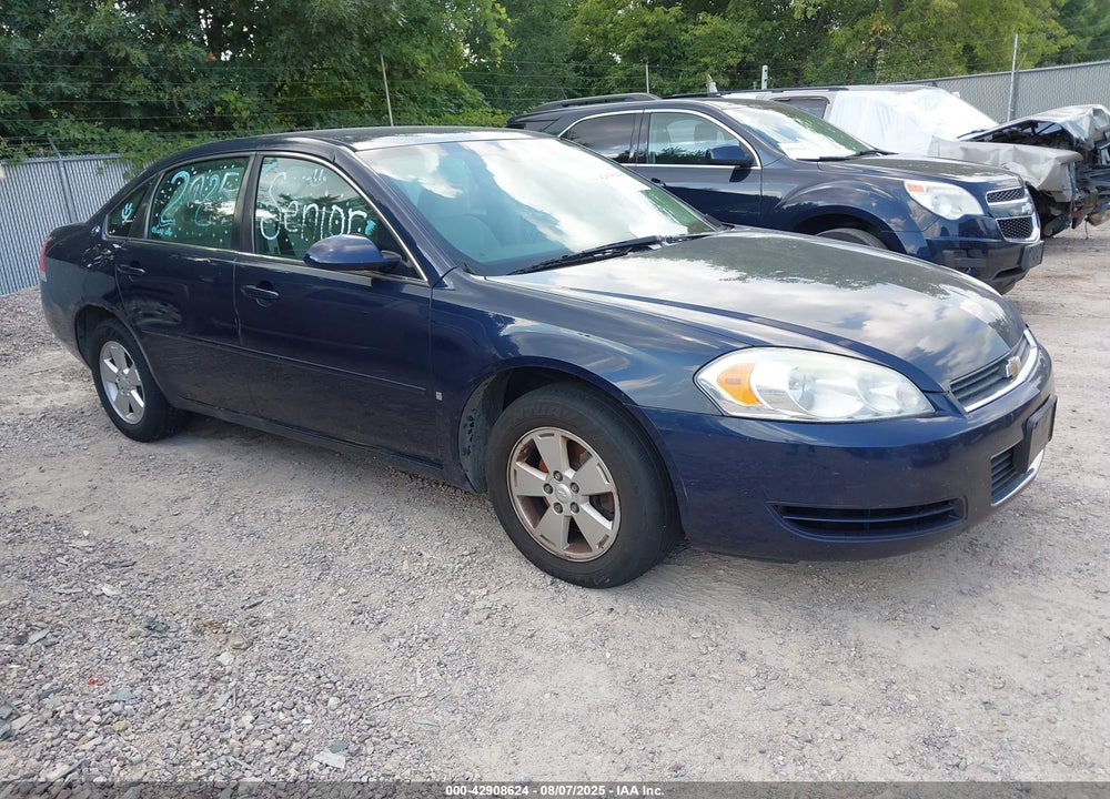 2007 CHEVROLET IMPALA LT VIN: 2G1WT58K679238478