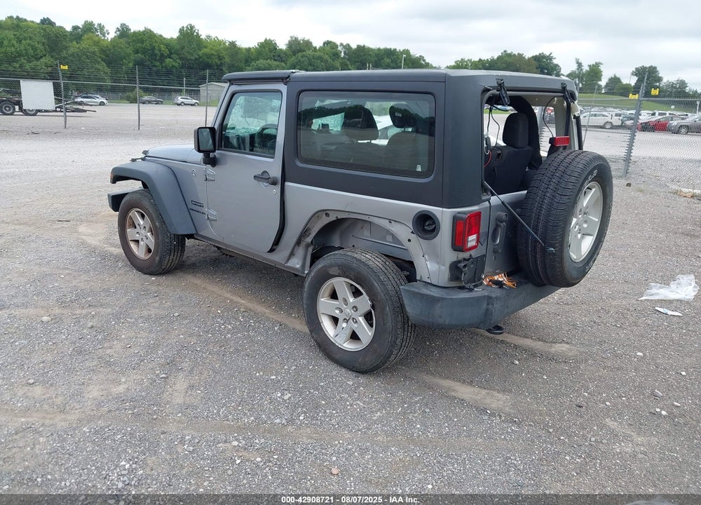 2017 JEEP WRANGLER / VIN: 1C4AJWAG4HL700145