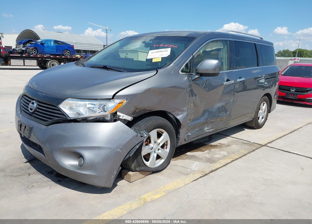 2017 NISSAN QUEST SV VIN: JN8AE2KP9H9170137