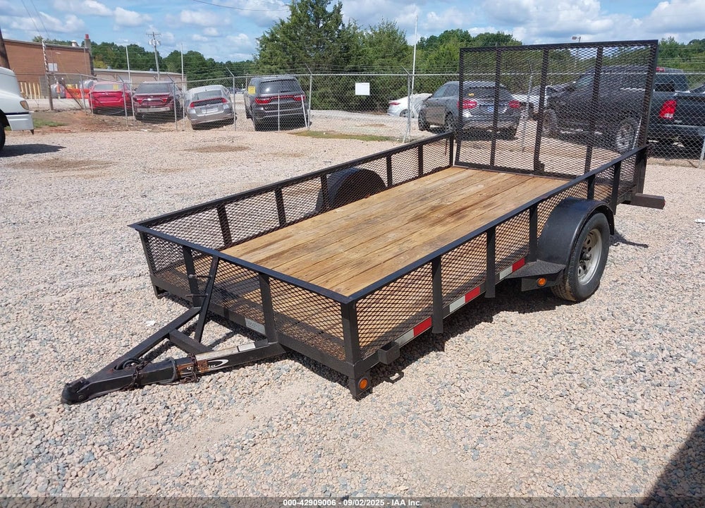 2012 KAUFMAN QUALITY UTILITY TRAILER VIN: 5W0FB1214CL000217