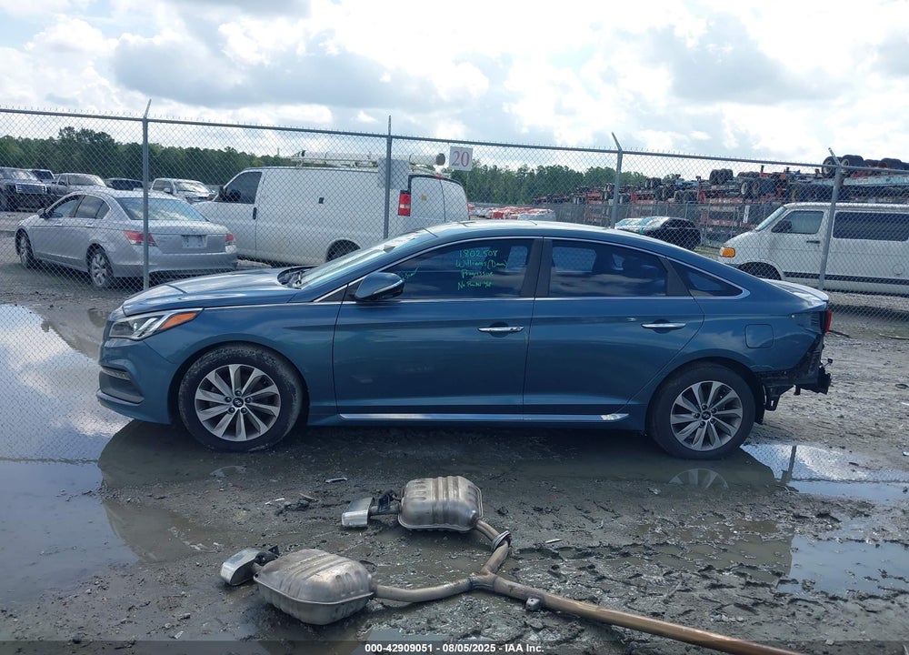 2016 HYUNDAI SONATA VIN: 5NPE34AF7GH380054
