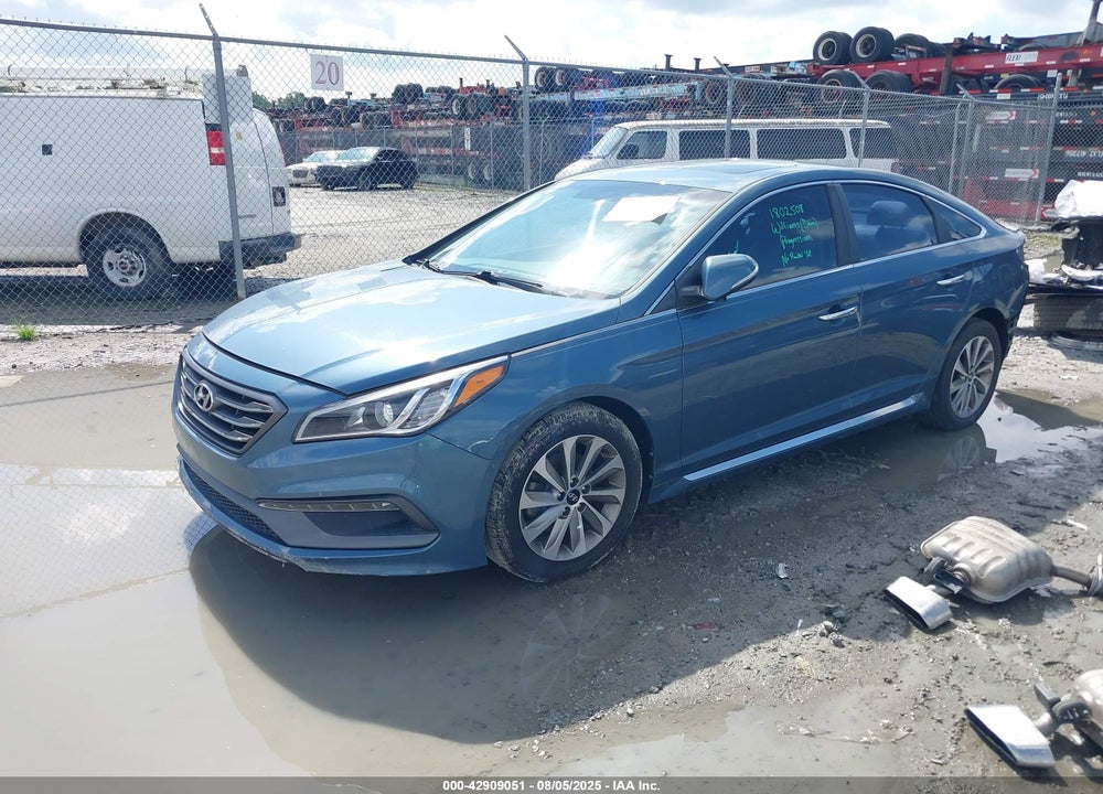 2016 HYUNDAI SONATA VIN: 5NPE34AF7GH380054