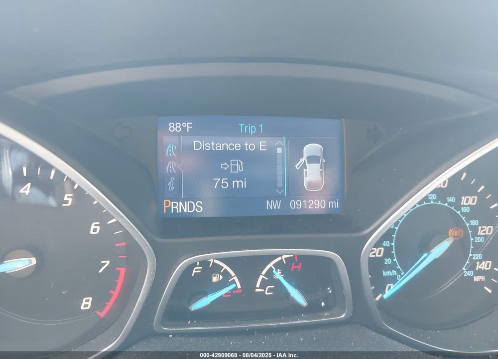 2014 FORD ESCAPE VIN: 1FMCU0GX6EUE13525