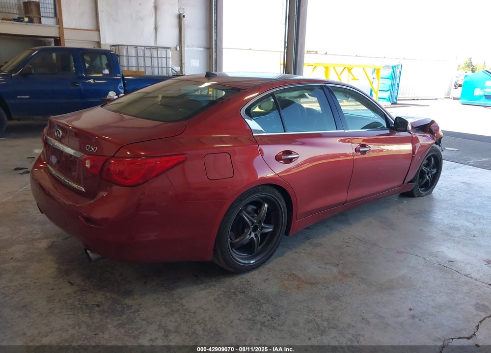 2014 INFINITI Q50 VIN: JN1BV7AP9EM683883