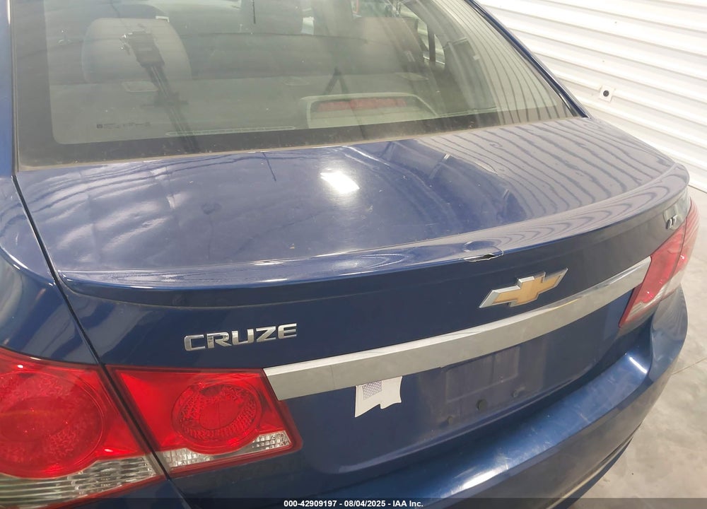 2012 CHEVROLET CRUZE 1LT VIN: 1G1PL5SCXC7114926
