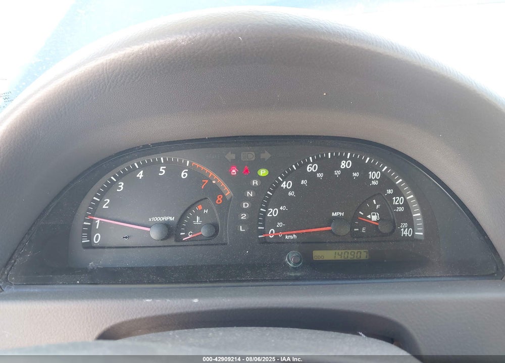 2004 TOYOTA CAMRY LE VIN: 4T1BE32K04U819160