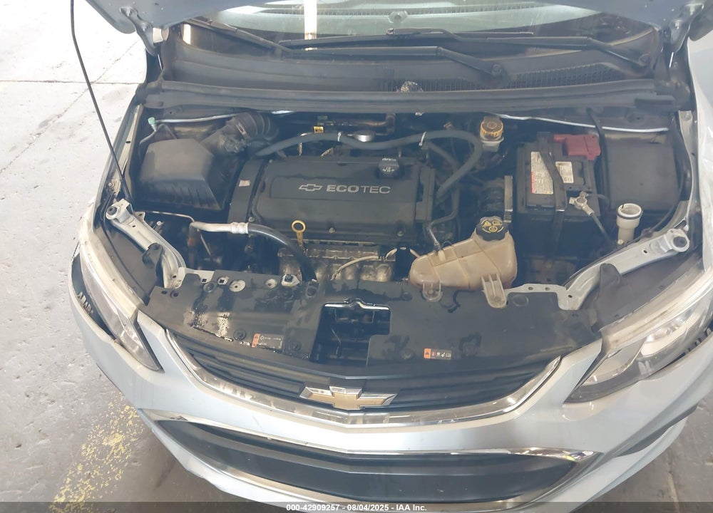 2017 CHEVROLET SONIC VIN: 1G1JD5SH2H4128889