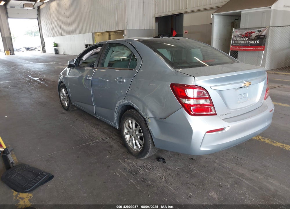 2017 CHEVROLET SONIC VIN: 1G1JD5SH2H4128889