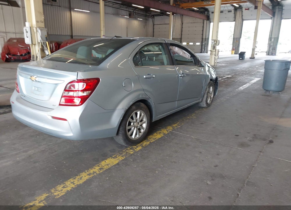 2017 CHEVROLET SONIC VIN: 1G1JD5SH2H4128889