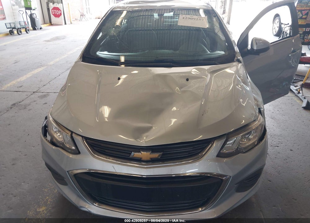 2017 CHEVROLET SONIC VIN: 1G1JD5SH2H4128889