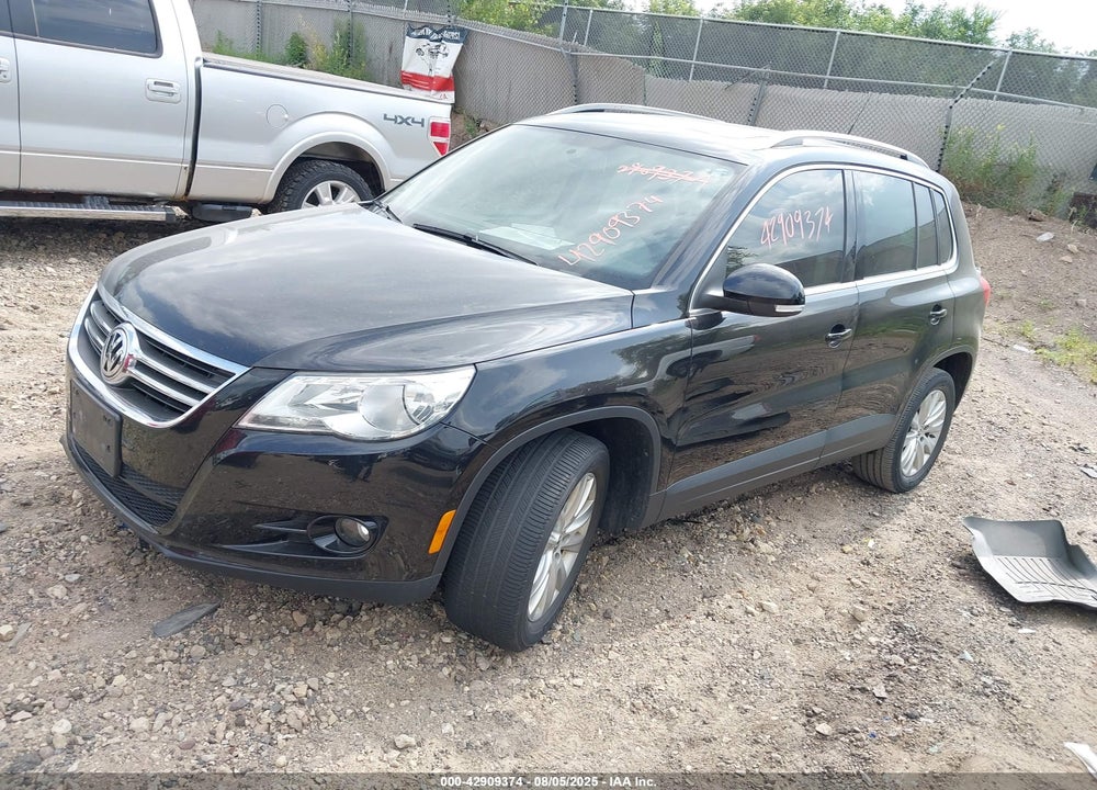 2009 VOLKSWAGEN TIGUAN VIN: WVGAV75NX9W545633