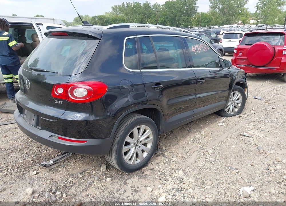2009 VOLKSWAGEN TIGUAN VIN: WVGAV75NX9W545633