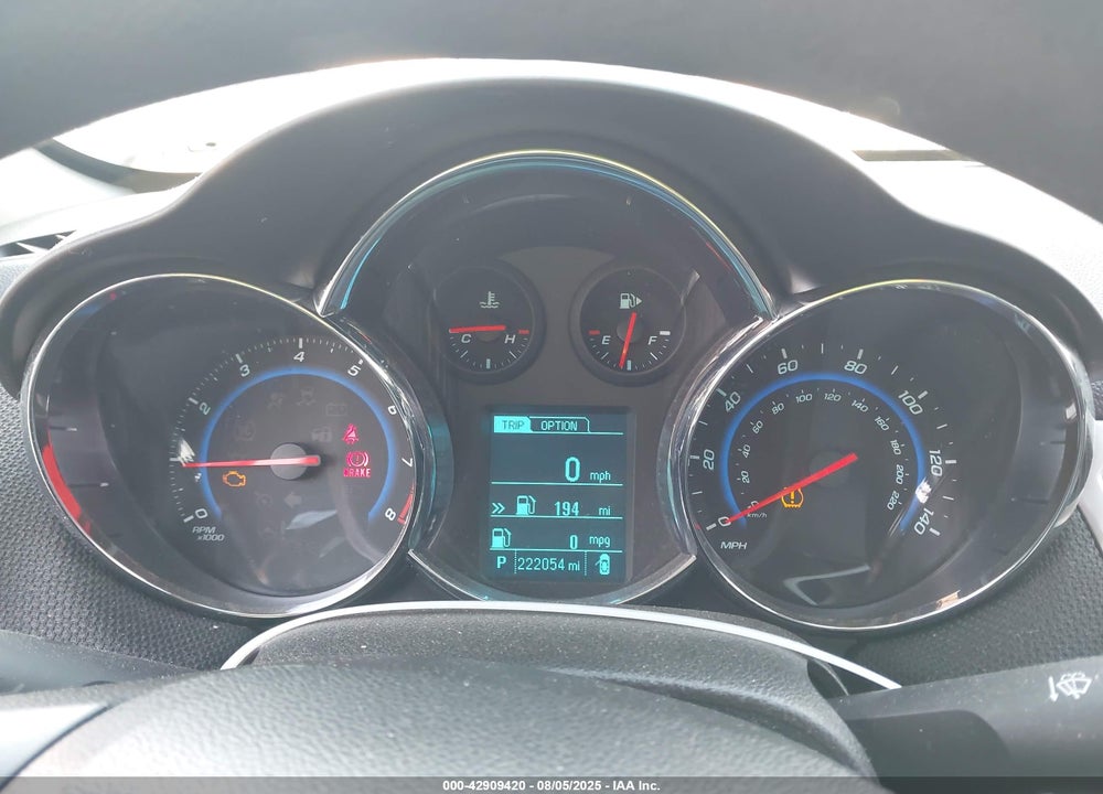 2015 CHEVROLET CRUZE VIN: 1G1PC5SB8F7270006