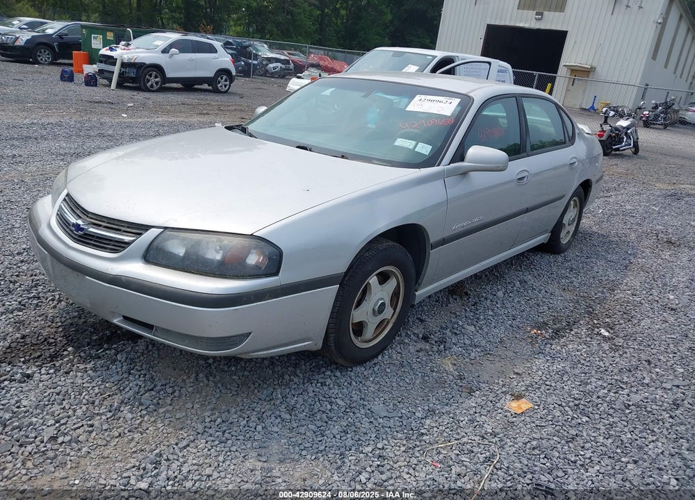 2002 CHEVROLET IMPALA LS VIN: 2G1WH55K129111748