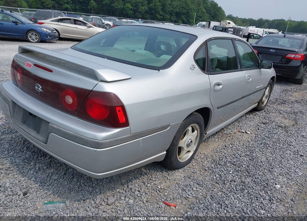2002 CHEVROLET IMPALA LS VIN: 2G1WH55K129111748