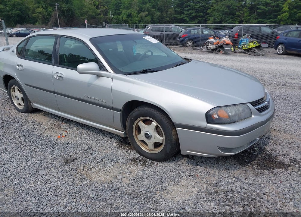 2002 CHEVROLET IMPALA LS VIN: 2G1WH55K129111748
