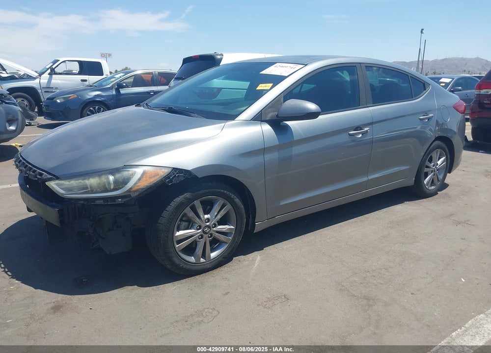 2018 HYUNDAI ELANTRA VIN: KMHD84LFXJU513120