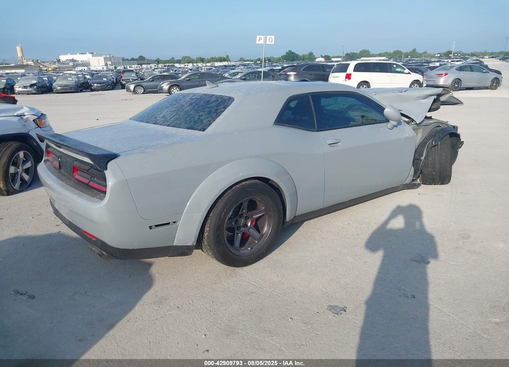 2021 DODGE CHALLENGER SRT SUPER STOCK VIN: 2C3CDZL95MH593277