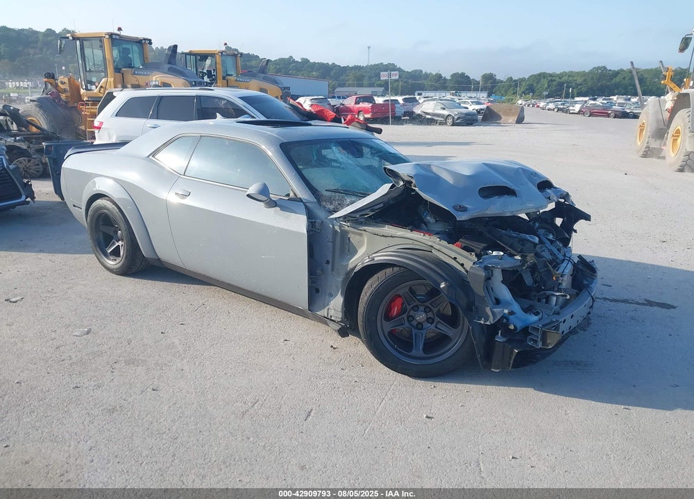 2021 DODGE CHALLENGER SRT SUPER STOCK VIN: 2C3CDZL95MH593277