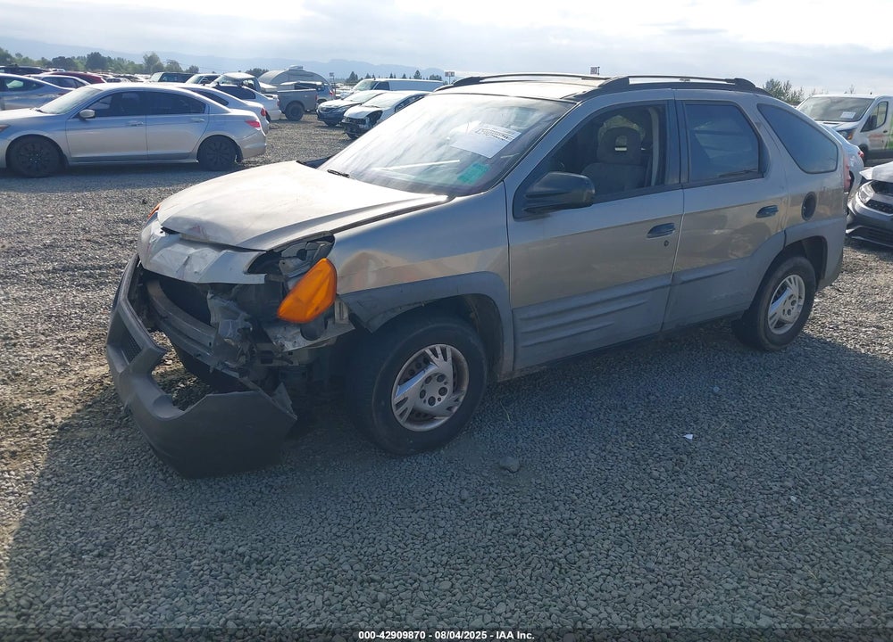 2001 PONTIAC AZTEK VIN: 3G7DA03E21S507934