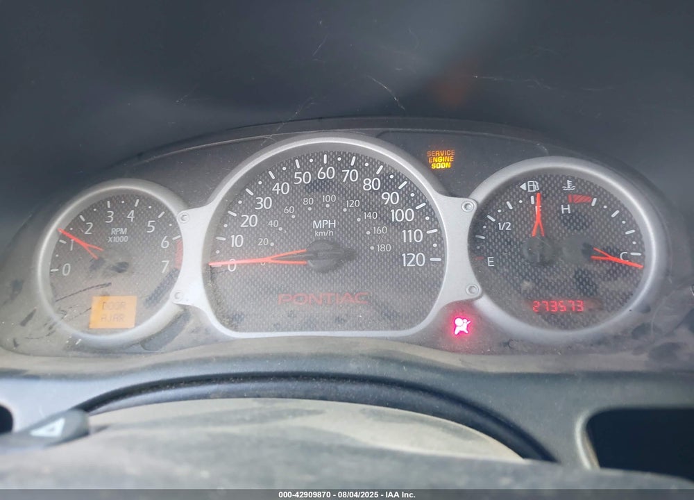 2001 PONTIAC AZTEK VIN: 3G7DA03E21S507934