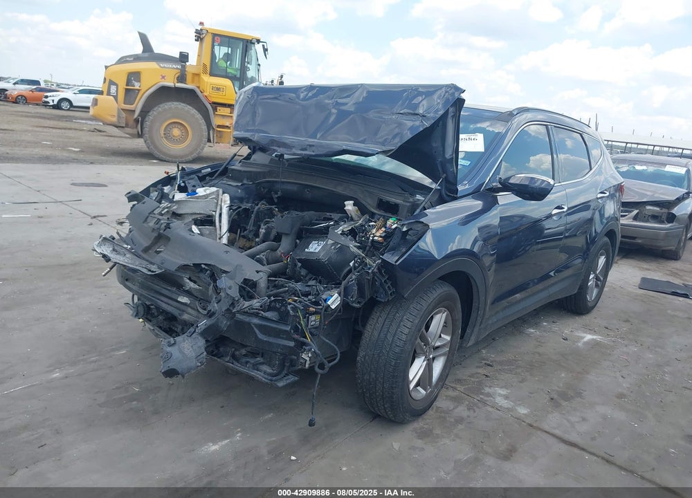 2017 HYUNDAI SANTA FE VIN: 5XYZUDLB6HG473116