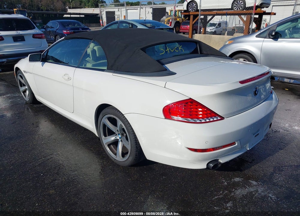 2009 BMW 6 SERIES VIN: WBAEB53549CX64365