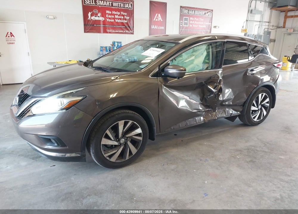 2015 NISSAN MURANO PLATINUM/S/SL/SV VIN: 5N1AZ2MG9FN273197