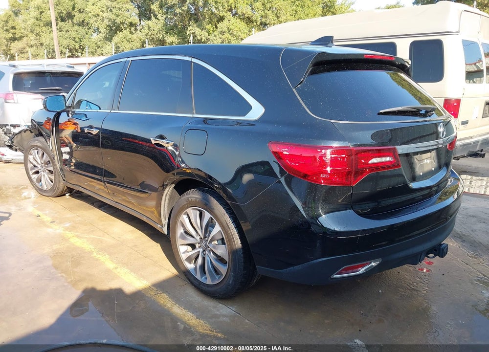 2015 ACURA MDX VIN: 5FRYD4H40FB026385