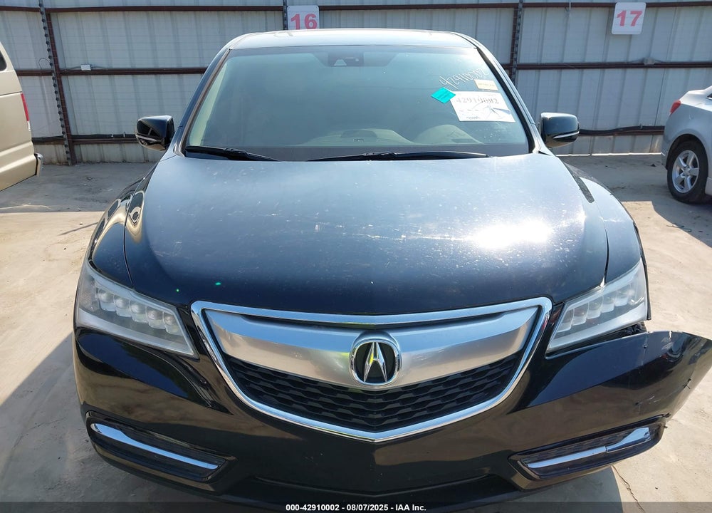 2015 ACURA MDX VIN: 5FRYD4H40FB026385