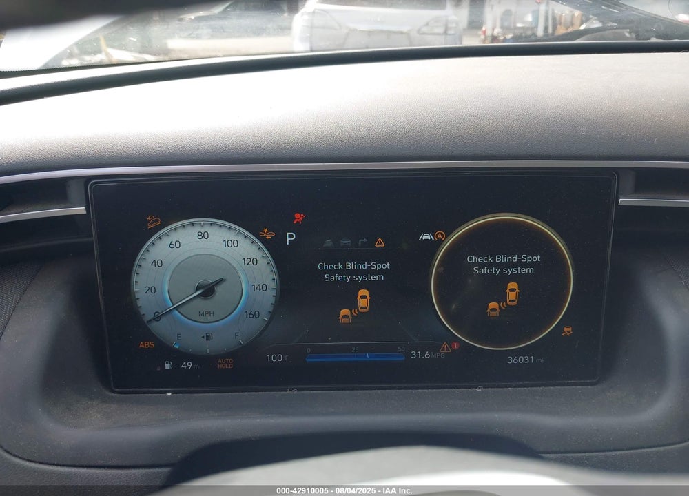 2022 HYUNDAI TUCSON VIN: KM8JECAE8NU054014