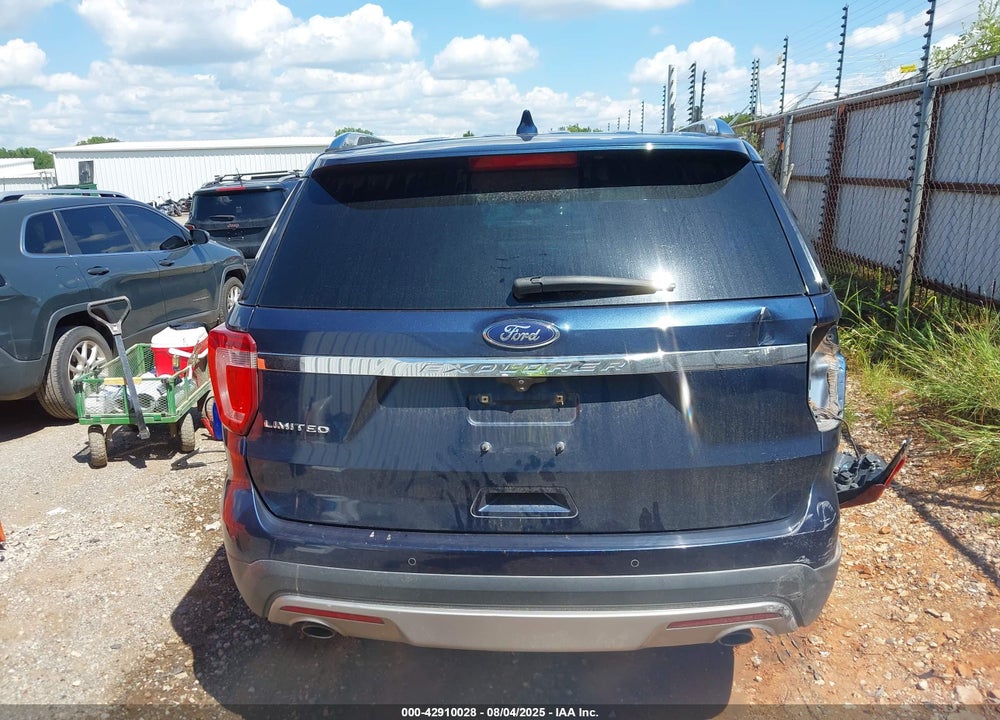 2016 FORD EXPLORER VIN: 1FM5K7F87GGD03067