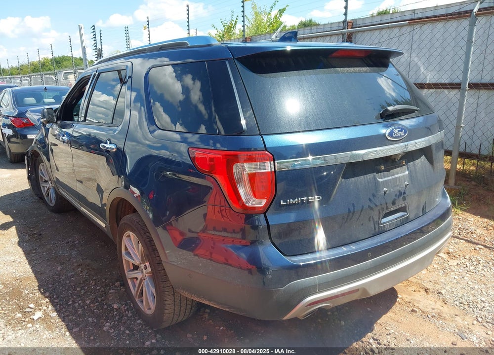 2016 FORD EXPLORER VIN: 1FM5K7F87GGD03067