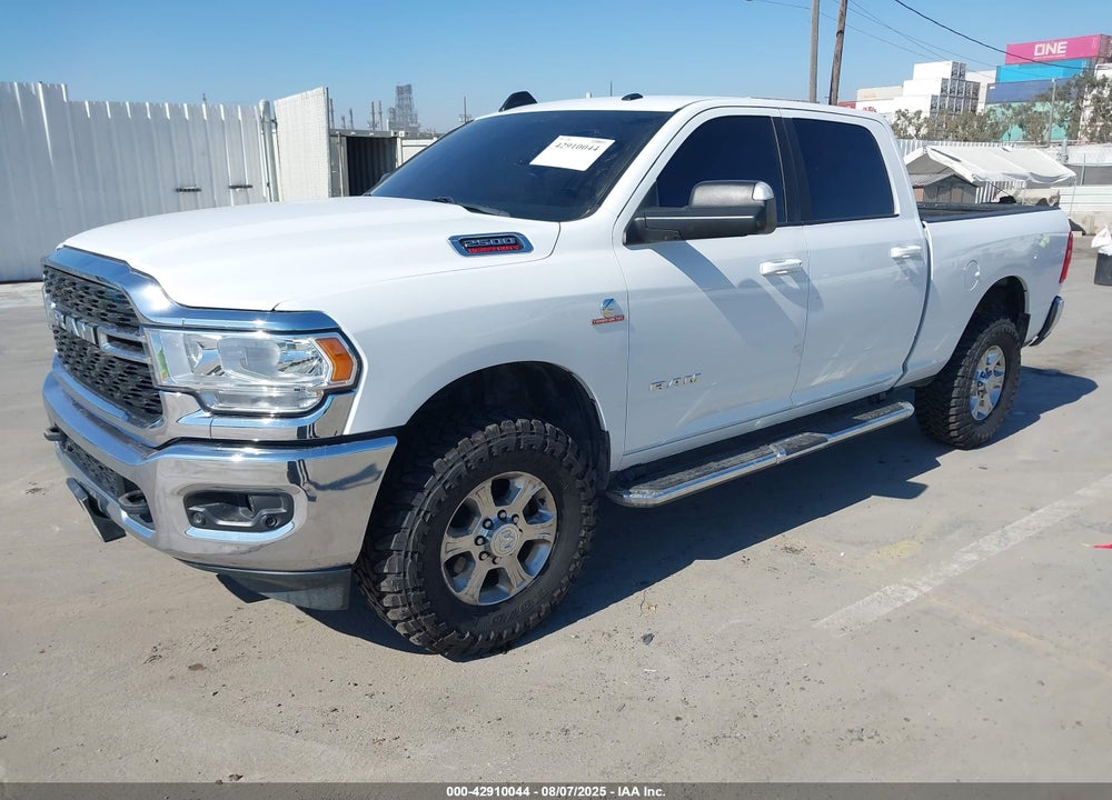2022 RAM 2500 BIG HORN 4X4 6'4 BOX VIN: 3C6UR5DL6NG201694