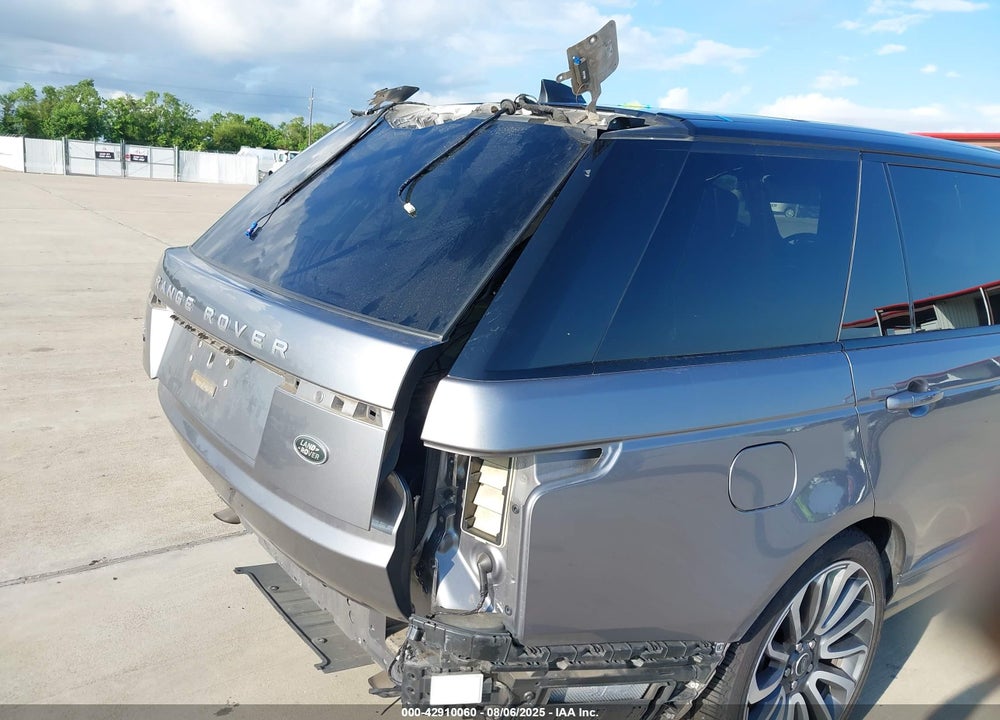 2020 LAND ROVER RANGE ROVER VIN: SALGS5SE7LA588789