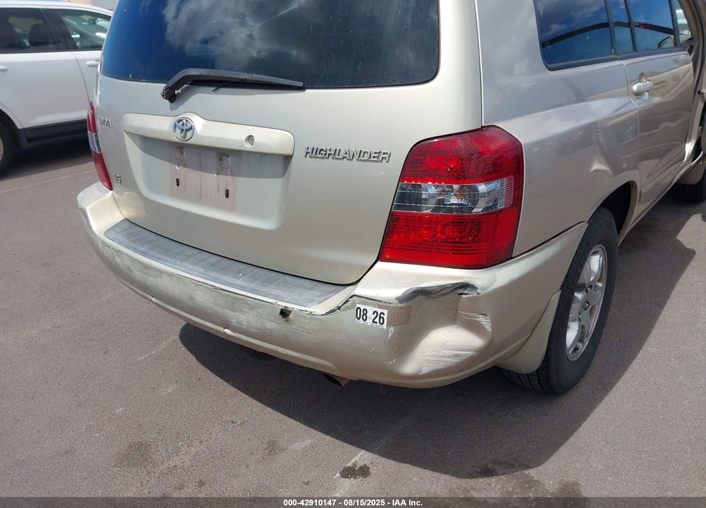 2005 TOYOTA HIGHLANDER LIMITED V6/V6 VIN: JTEGP21A450047760