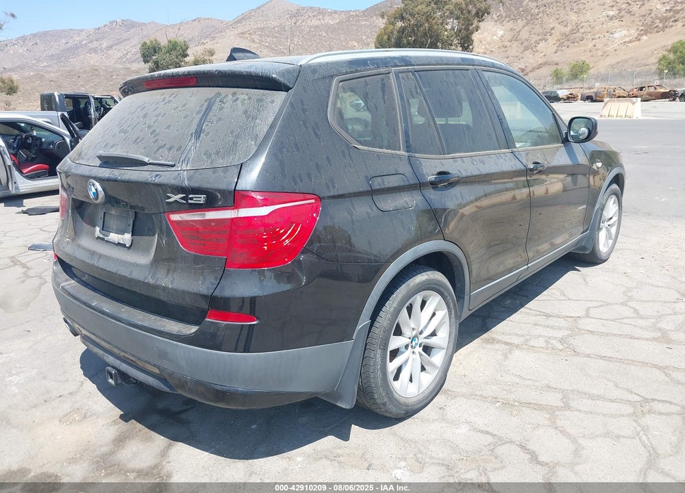 2013 BMW X3 VIN: 5UXWX9C50D0A10939