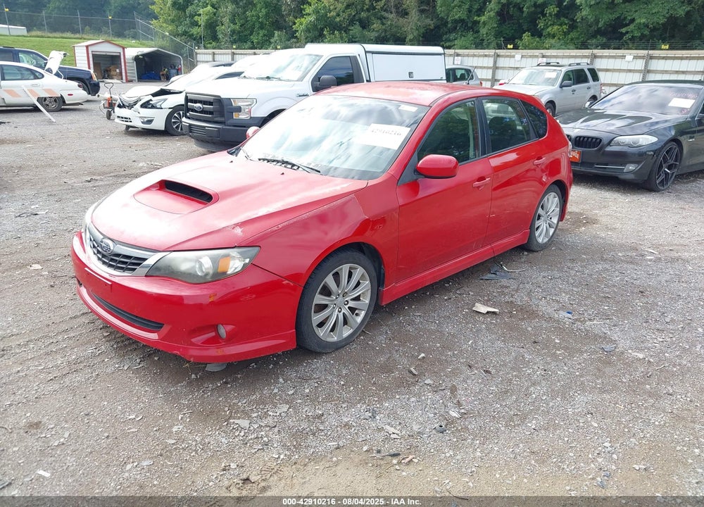 2008 SUBARU IMPREZA VIN: JF1GH75668H809406
