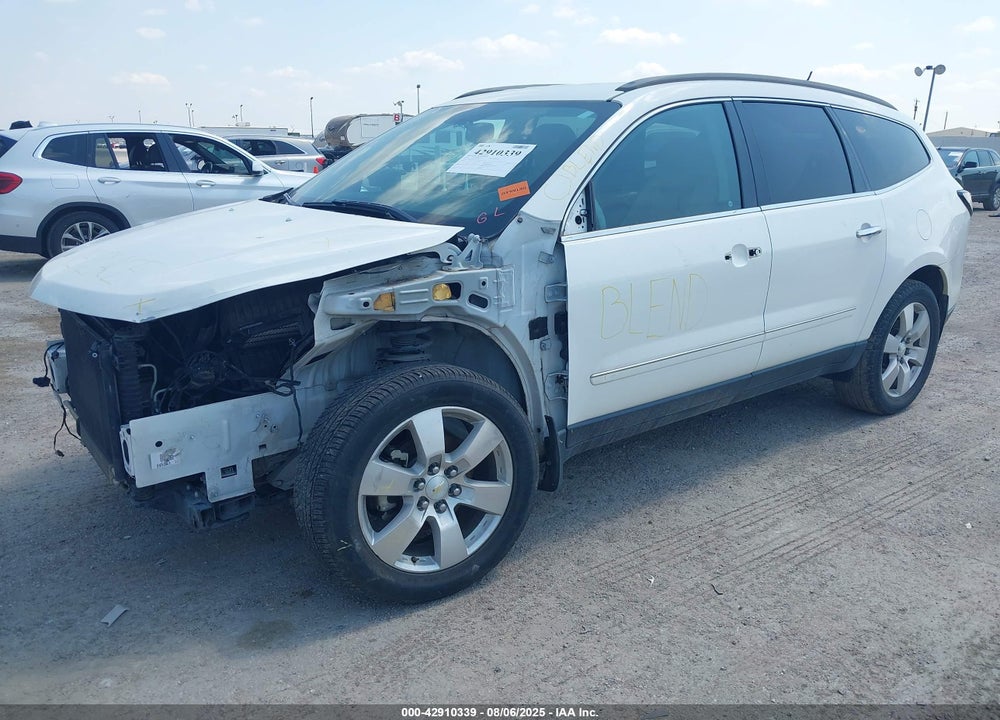 2013 CHEVROLET TRAVERSE VIN: 1GNKRLKD7DJ257342
