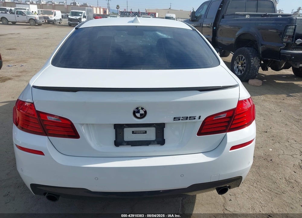 2016 BMW 5 SERIES VIN: WBA5B1C54GG554086